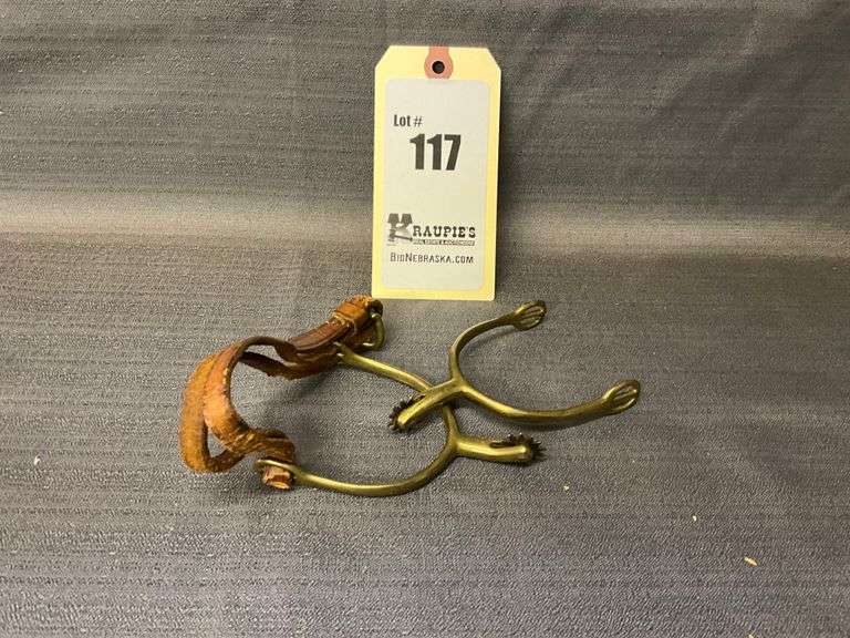 Vintage Brass Spurs