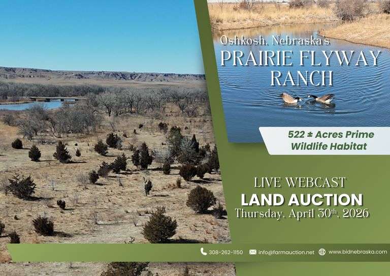 Prairie Flyway Ranch Land Auction