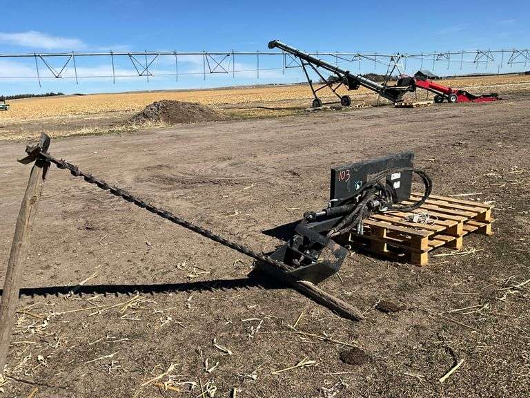 Wolverine 5’ Sickle Mower, Skid Steer Mount