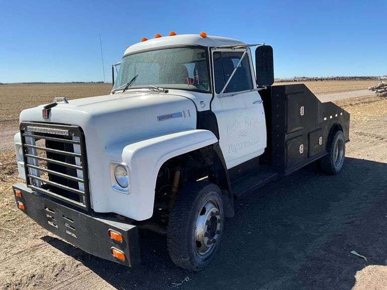 1978 International Loadstar Truck with Flatbed, 7.3 Diesel Motor, 80,000 miles