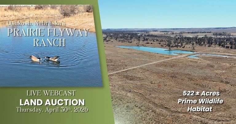 Prairie Flyway Ranch - 522+/- Acres Recreational Property
