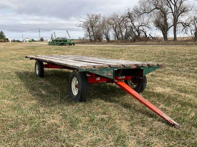 18’ 4 Wheel Wagon, Kory 6672 Running Gear