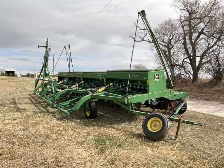 1996 John Deere 9400 Grain Drills, 4-10’ Drills Hitched Together