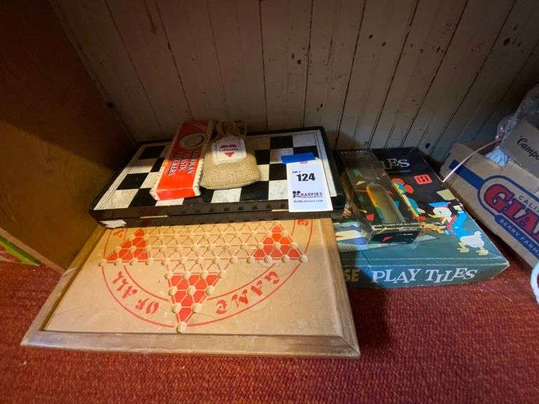 Chinese Checkers, Checker Set, Mickey Mouse Play Tiles & Other