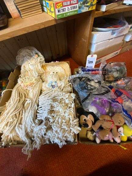 McDonald's Happy Meal Toys, 2 Mop Head Dolls