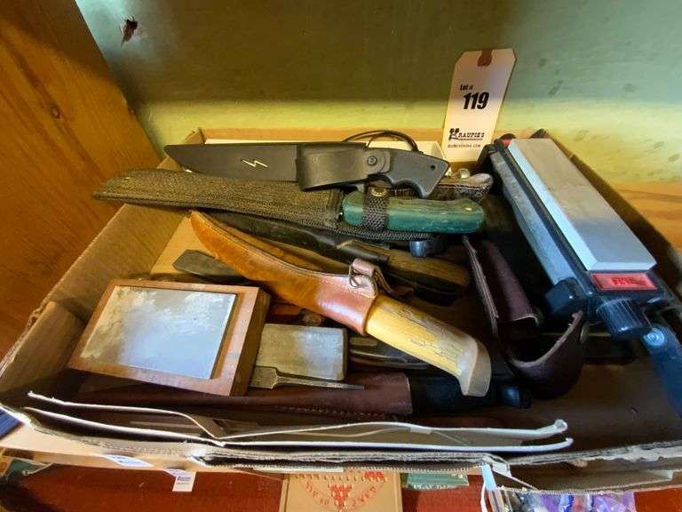 Buck Knives, Fillet Knives, Wet Stones