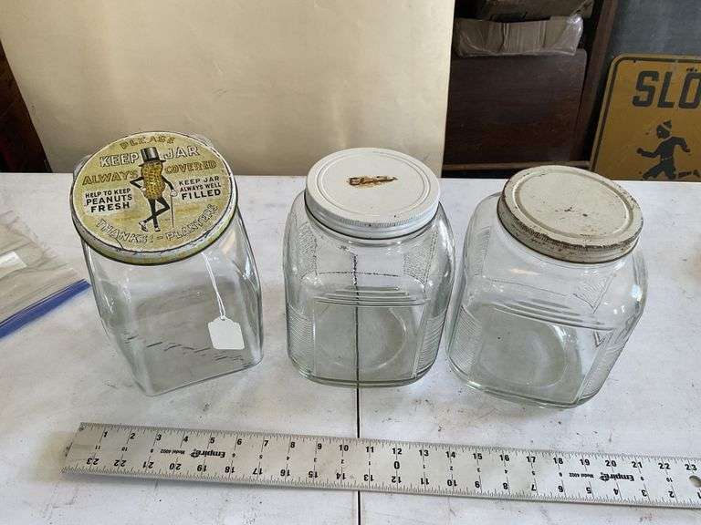 Peanut jar, jars