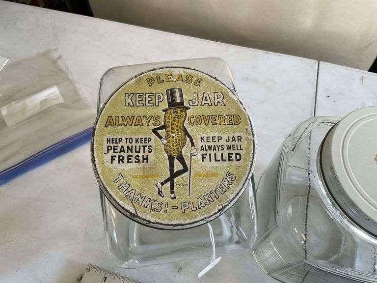 Peanut jar, jars