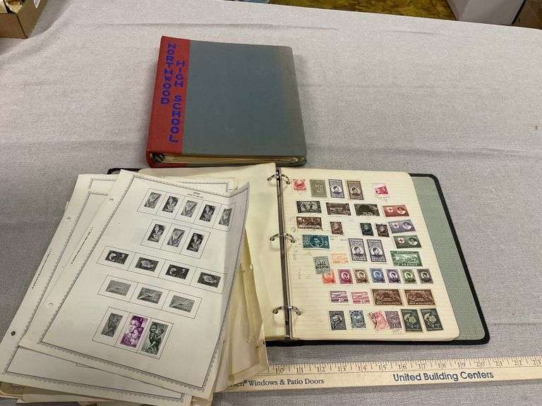 Book of stamps northwood year book Legacy Auction Company