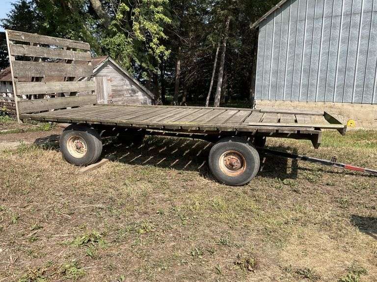 Hay rack 209” long x 95” wide