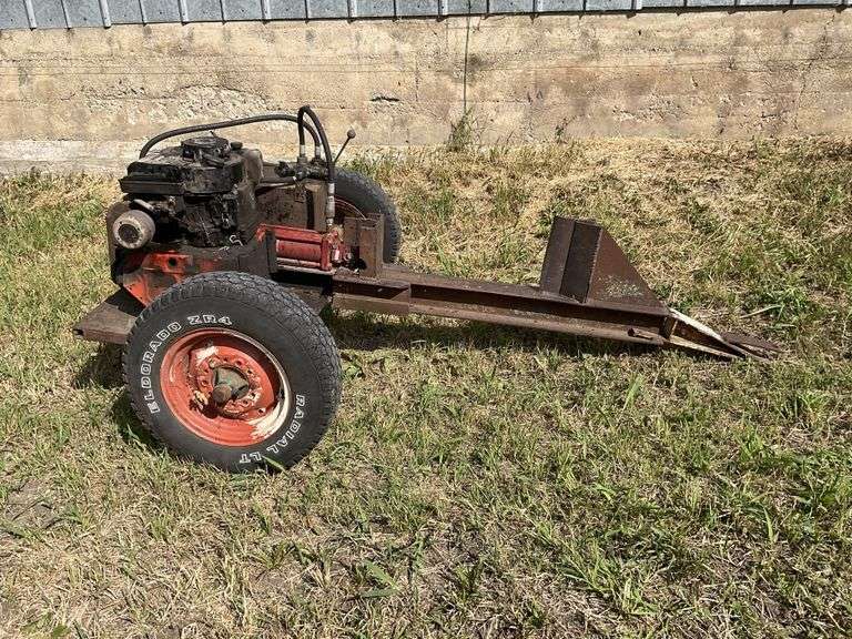 Log splitter, 11 hp engine, air cleaner top