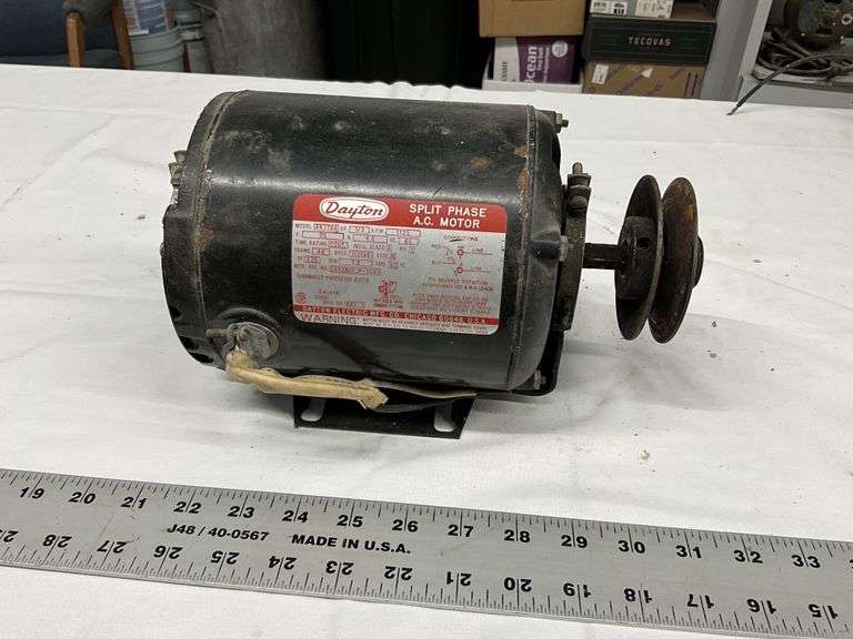 Dayton split phase 1/3 HP motor