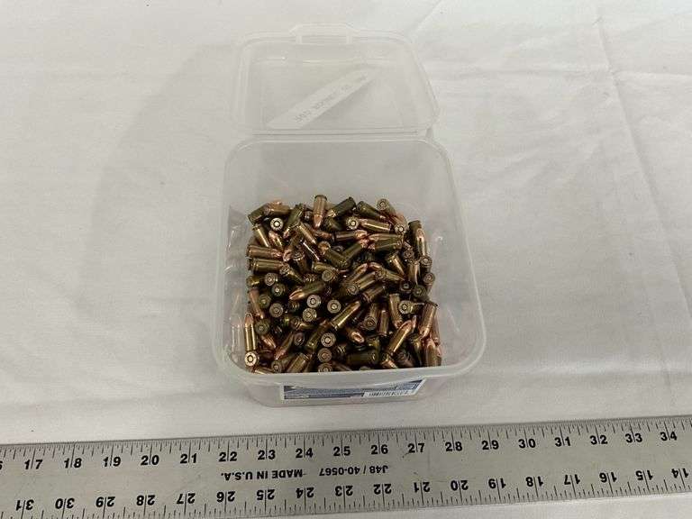 200 rounds of 9MM Legacy Auction Company