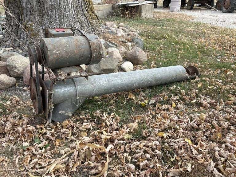 4’ bin auger with motor