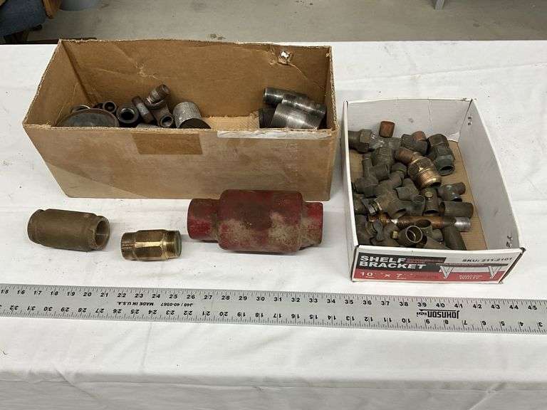 Assorted fittings and check valves