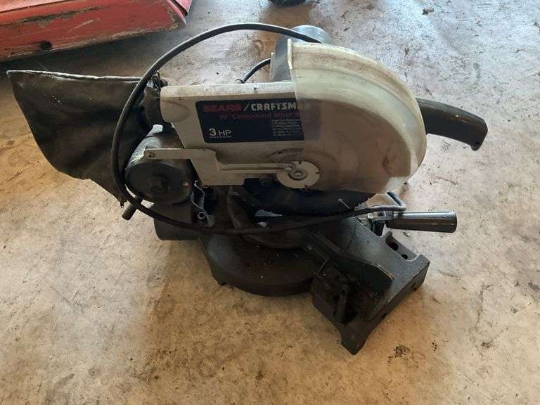 Sears craftsman 10" compound miter saw