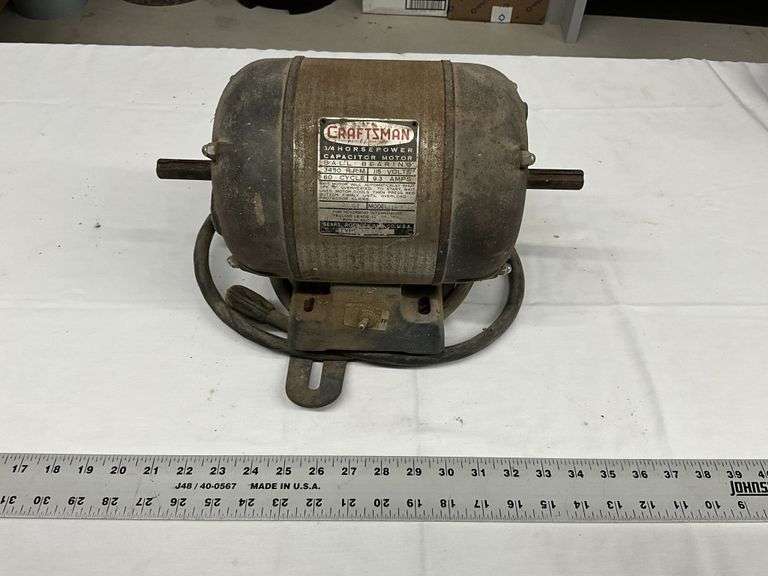 Craftsman 3/4 hp motor