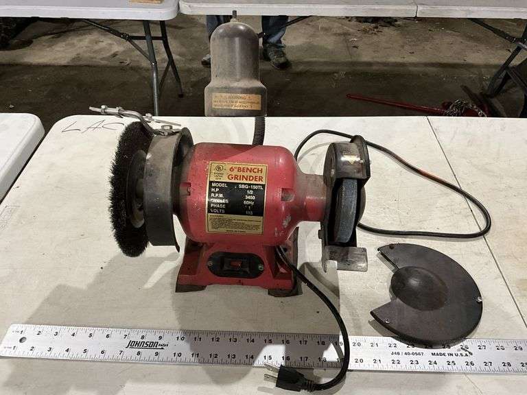6" bench grinder