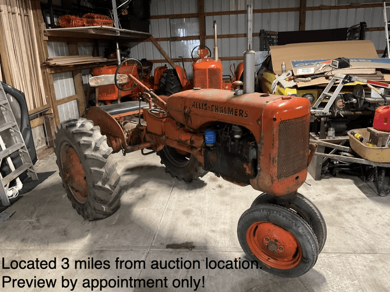 *Read Description* Allis Chalmers B tractor , 1944, sn: 65675,