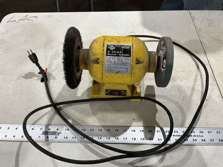 6" bench grinder