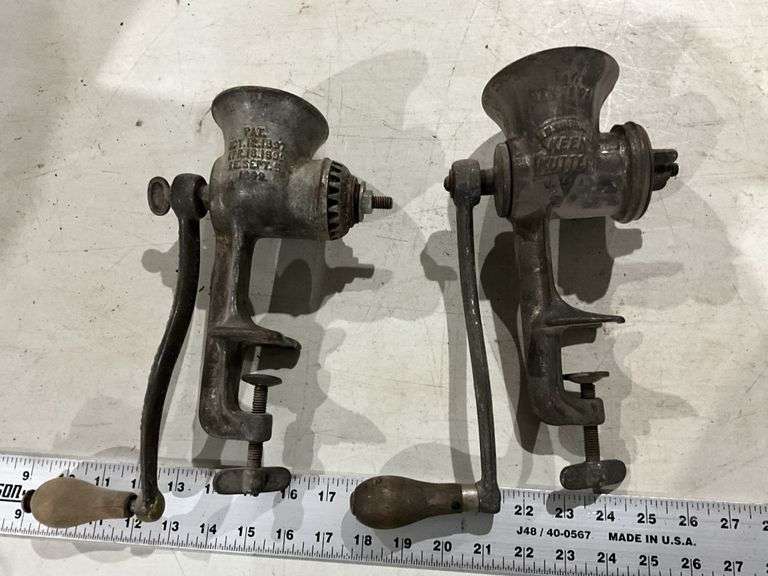 Keen Kutter meat grinder, etc