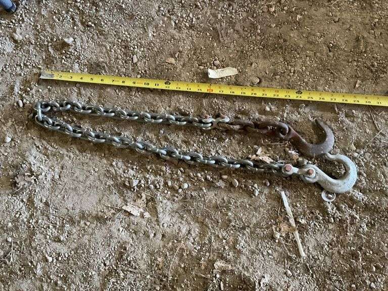 4'x 3/8" log chain