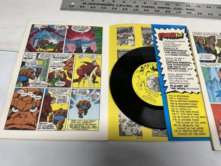 Fantastic Four, Batman and Captain America book