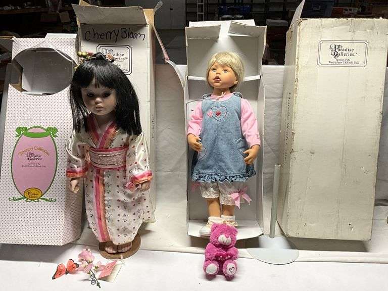 Cherry Bloom and Kendall collector dolls