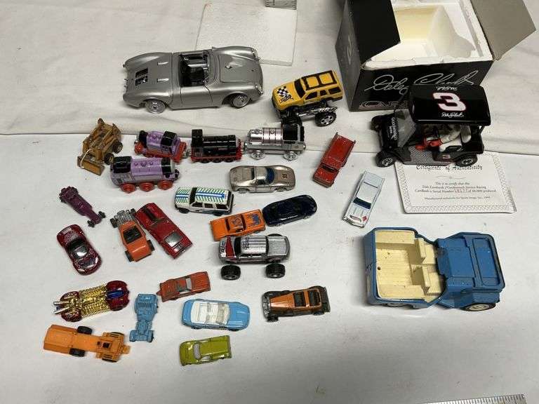 Dale Earnhardt golf cart, Tonka Jeep,