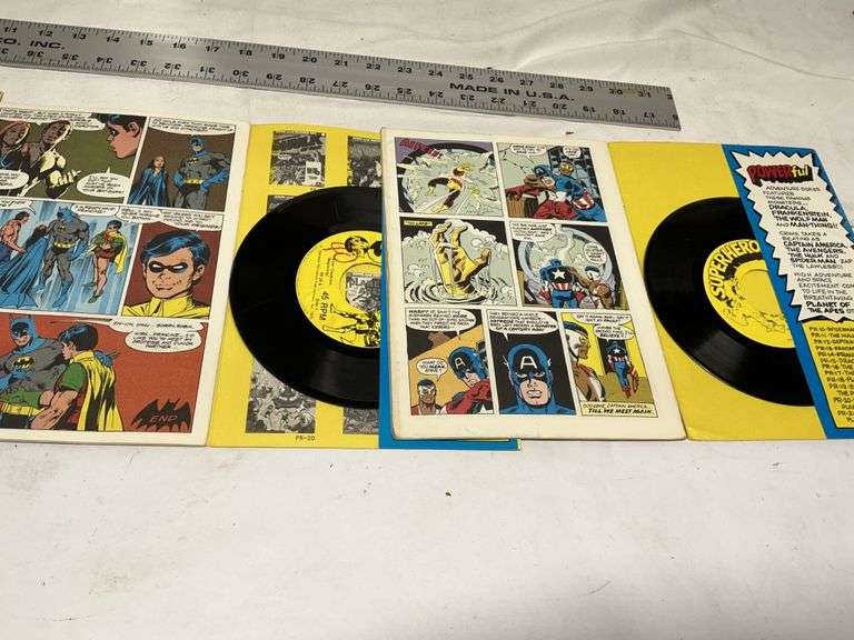 Fantastic Four, Batman and Captain America book