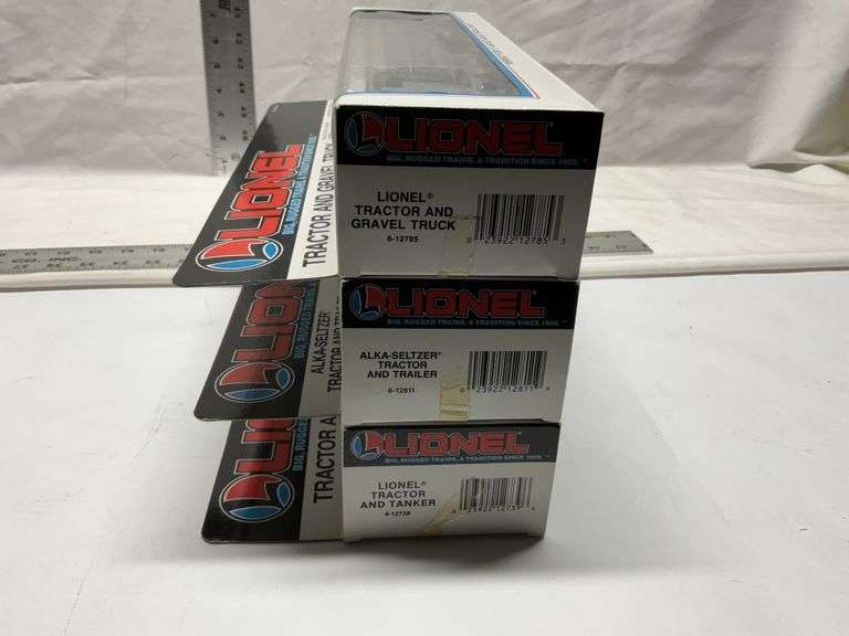 Lionel tractor and tanker, truck,