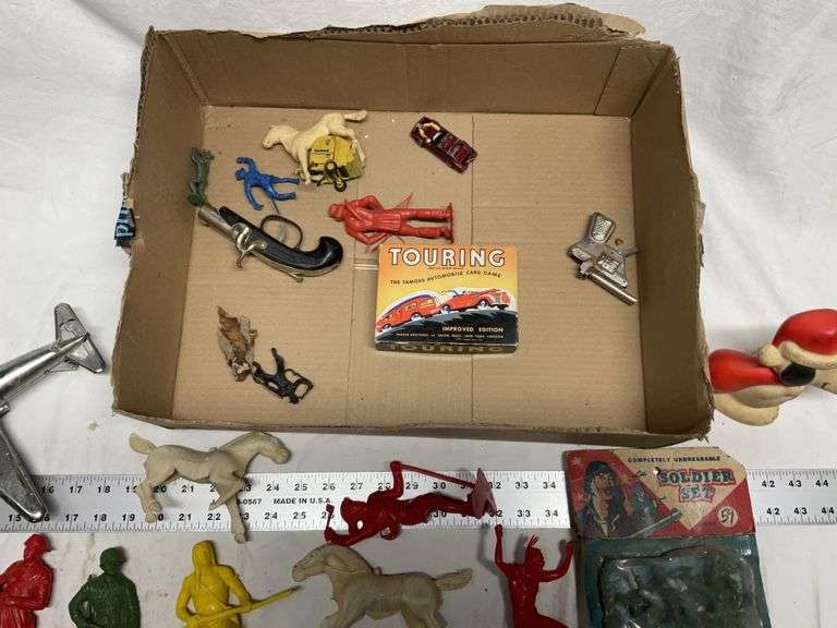 War figurines etc.