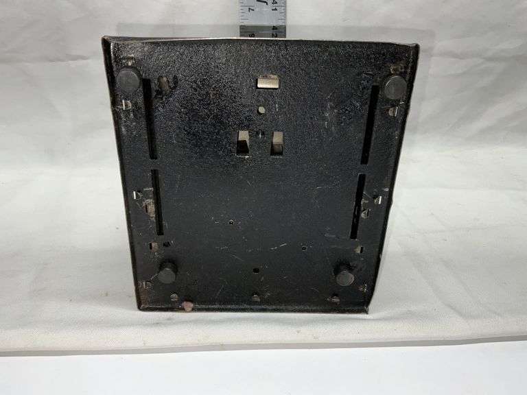 Vintage Tom Thumb cash register toy, plastic