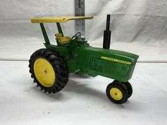 John Deere tractor with canopy