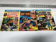 Fantastic Four, Batman and Captain America book