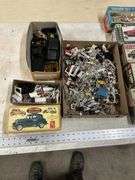 Vintage plastic car models