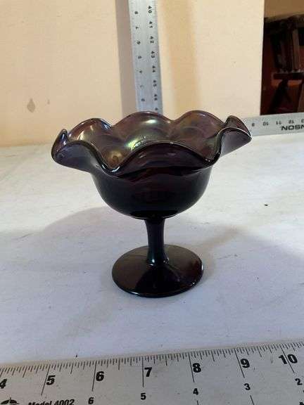 Imperial glass compote