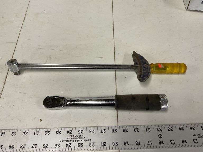 3 8 Ratchet And Half Inch Torque Wrench Legacy Auction Company 3 8 ratchet and half inch torque wrench legacy auction company