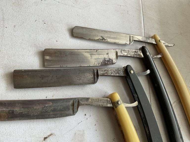 Vintage straight razors - Legacy Auction Company