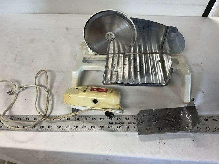 Rival meat slicer