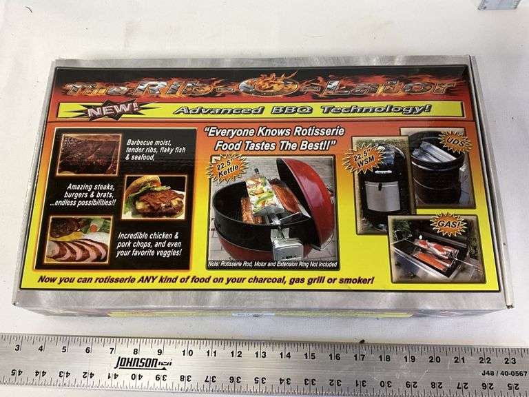 The Rib-O-Lator rotisserie, NIB