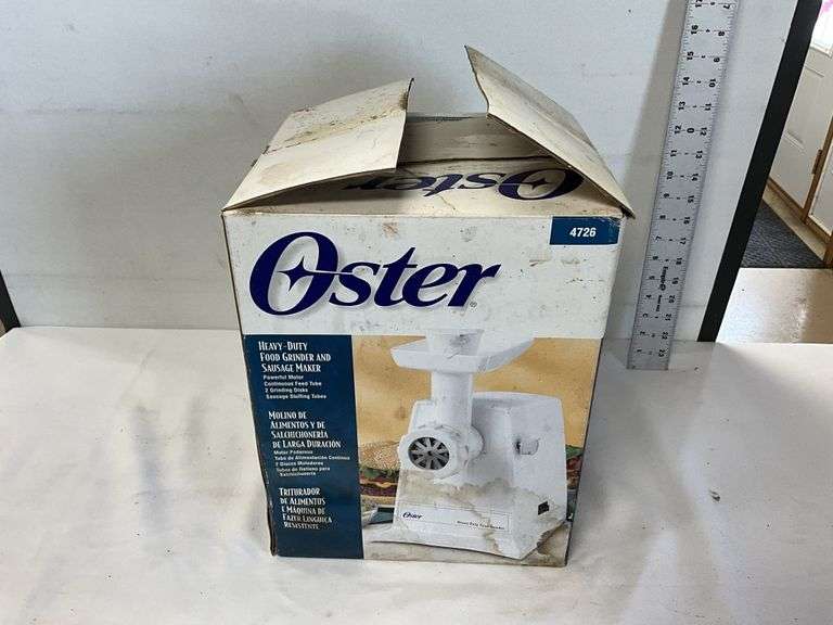 Oster food grinder, needs cleaning