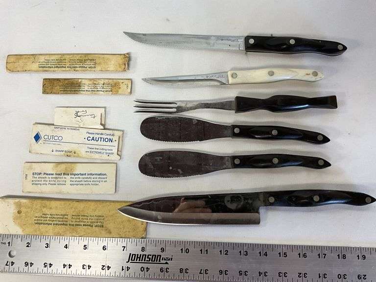 Cutco knives, etc