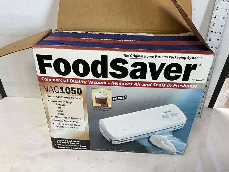 Foodsaver vacuum sealer