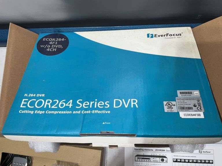 EverFocus DVR player, new in box