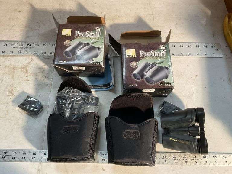 New Nikon binoculars. Two sets