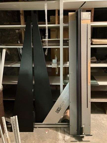 C & H advantage Wall mounted glass cutter. In basement, bring help to move!