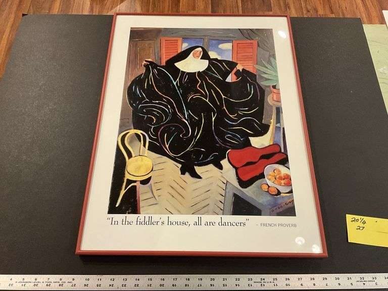 Gary Kelley poster, 20.25 x 27