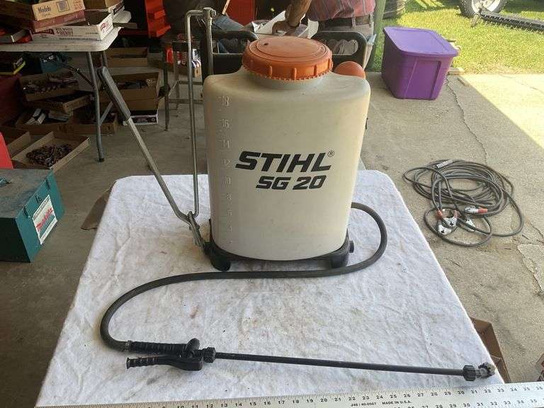 Stihl SG 20 back pack sprayer - Legacy Auction Company