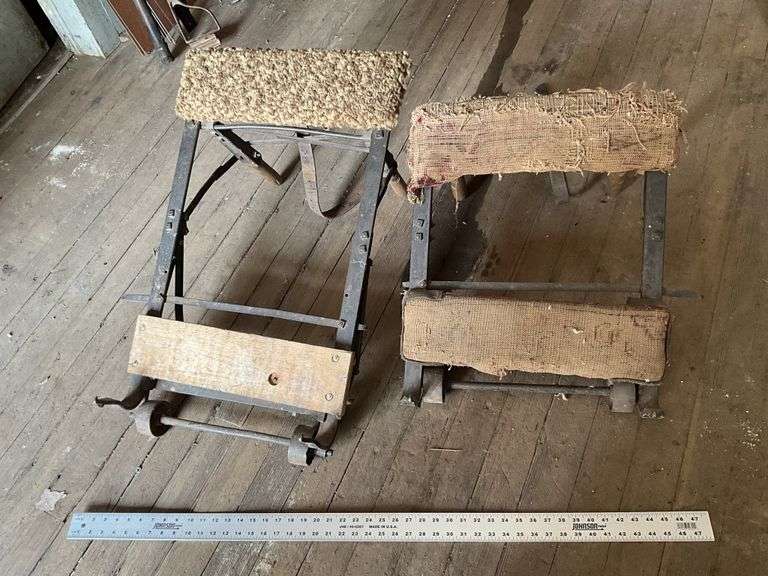 Antique adjustable hand trucks